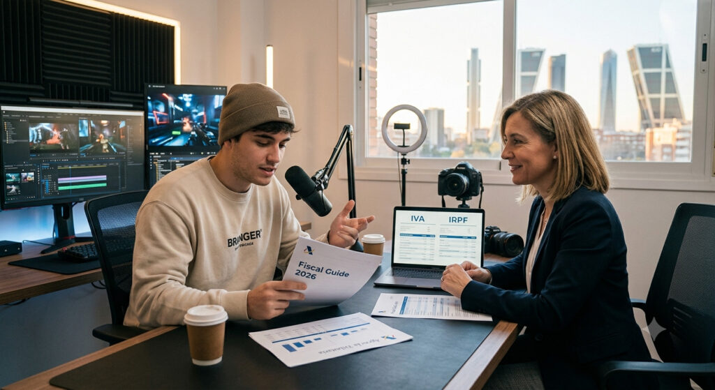 Fiscalidad Influencers y Creadores de Contenido 2026: Cómo Asesorar Correctamente a Este Nuevo Perfil de Cliente: IRPF + IVA + Residencia Fiscal